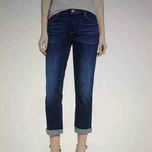 Paige Brigitte Cropped Jeans Size 27 Enchant Wash